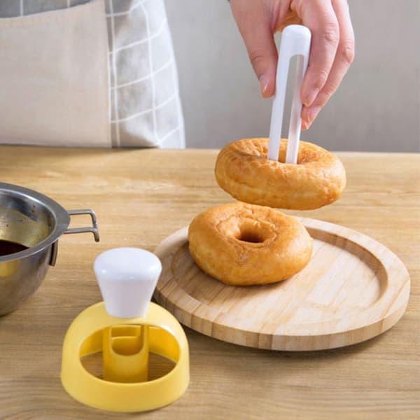 DIY Donut Maker Kake Brødform Cutter Kake Dekorering Verktøy Lag