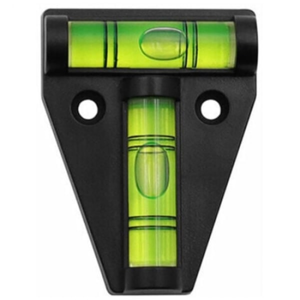 2-pack T-formad vattenpass, mini vattenpass tillbehör för moto