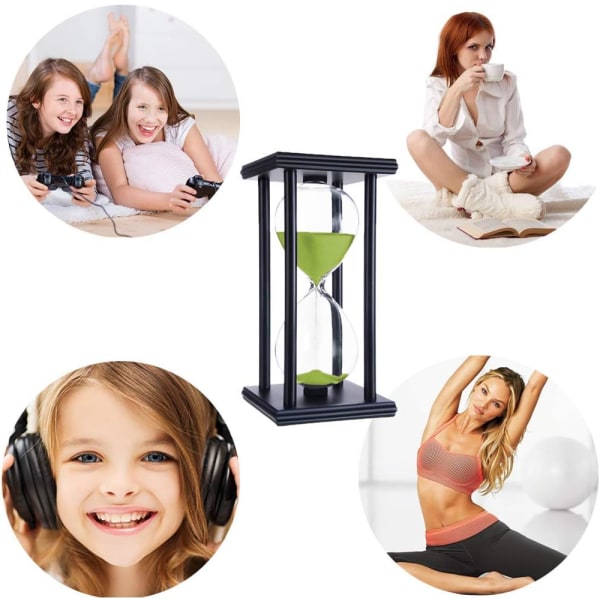 60 minutters timeglass timer timeglass skrivebordsdekorasjon kontorinnredning