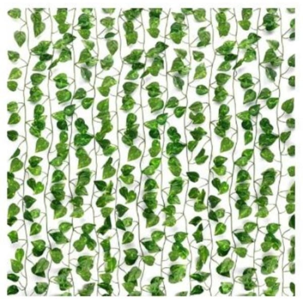 12 kpl (2,4 metriä) Teko Ivy Leaf Kasvit Teko