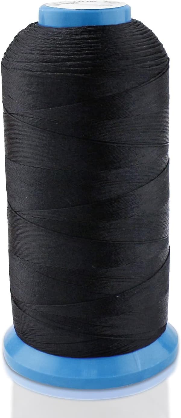 Heavy Duty Nylon Overlock Sytråd (Sort)
