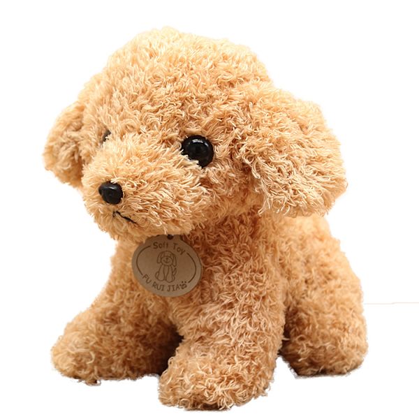 Pieni pehmoinen Labradoodle-pehmolelu, pehmoinen koiranpentu, 6,5 tuumaa