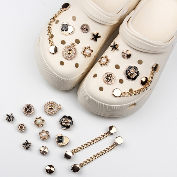 13 DIY Crocs-tillbehör, fashionabla trädgårdsskor, premiumdekor