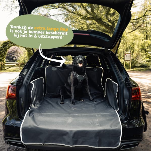 Hundfilt Bilbagage - Bilfilt Hund - E-bok ingår - Protec