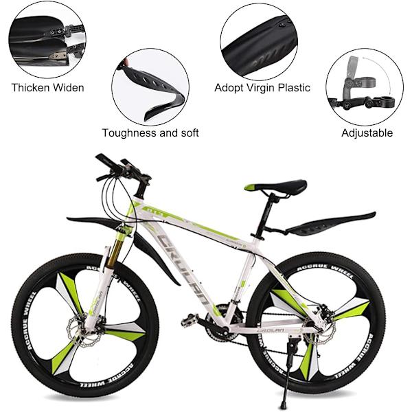Pyörän lokasuoja, MTB lokasuoja edessä ja takana säädettävä paksu