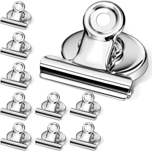 Magnetic Clips 12pcs, Strong Fridge Magnet Hook Clips Perfect Mag