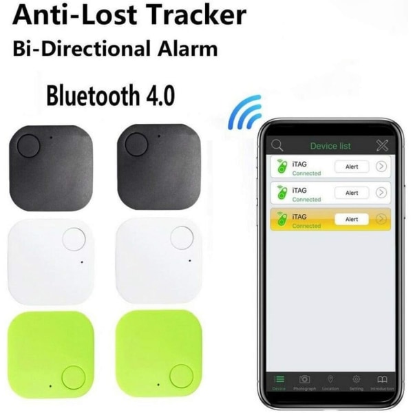 Nøglefinder Anti-tab-tracker, GPS-nøglefinder med Bluetooth-spor