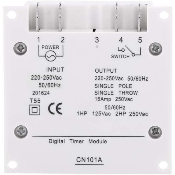 LCD Digital Timer Veckoprogrammerbar Timer för Mikroprocessor Pro