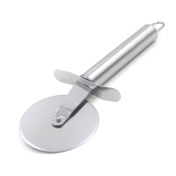 Pizzasaks - Slicer laget av rustfritt stål Sølv