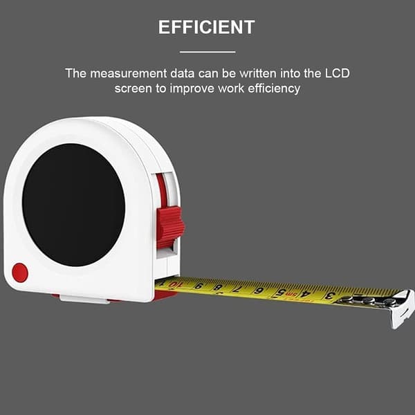 5M Måttband 5M Retractable Precision Band med LCD-display fo
