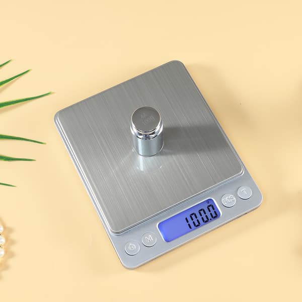 Silver Precision Scale, 500g/0.01g, Precision Scale 0.01g, Kitche
