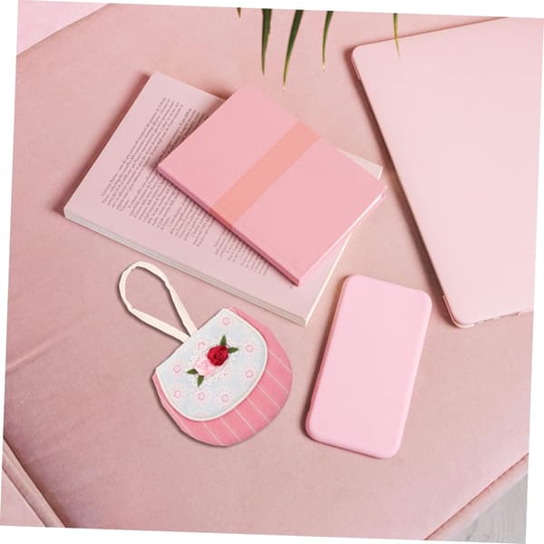 1 st (rosa) söt sanitetsbinda förvaringsväska underkläder set rese mak
