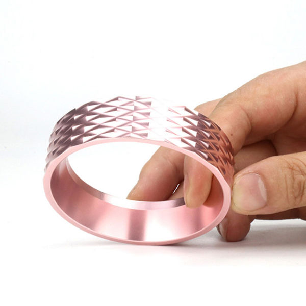 Pink doseringsring magnetisk undgå rod aluminiumlegering espresso dos