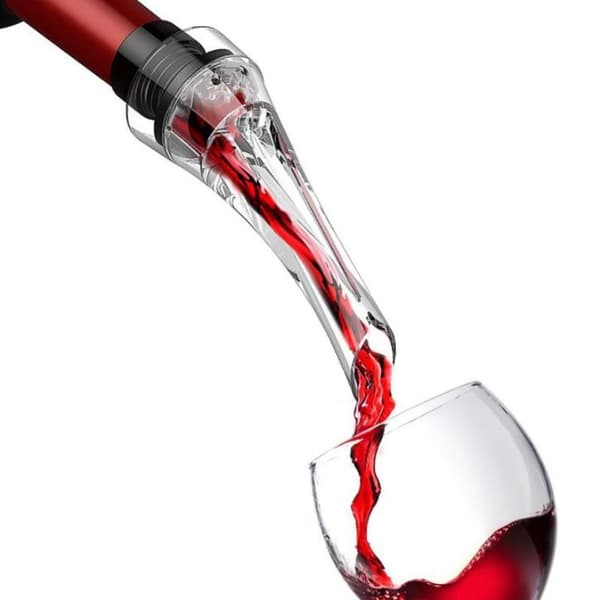 Anti-droppande vinluftare - För flasklufting när du häller vin |