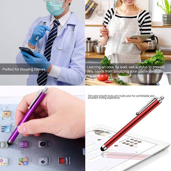 Stylus [10-pack] Universell kapacitiv pekstift för surfplatta, iP
