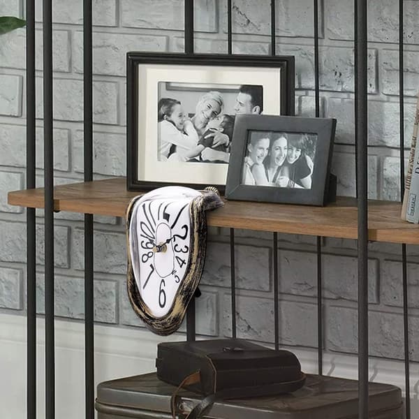 Silent Creative Surrealism Melting Clock Arabiske tall inspirert