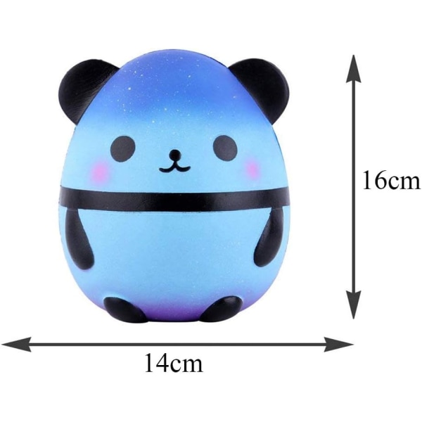 Squishies pandaägg Slow Rising Squeeze Toys Doftande Kawaii  Anim