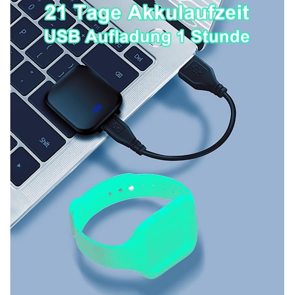 Fitness Aktivitetstracker, Ingen APP Ingen Bluetooth, 1 times opladning til