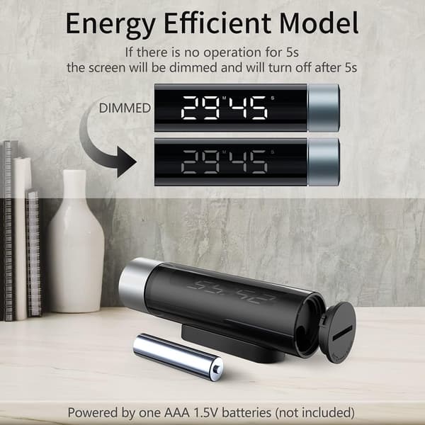 Kjøkken Timer, Magnetisk Digital Kjøkken Nedtellingstimer, HD LCD K