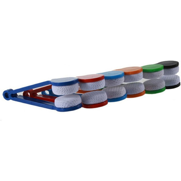 5 stk. Mini Solbriller Briller Mikrofiber Brillerenser Blød Brus