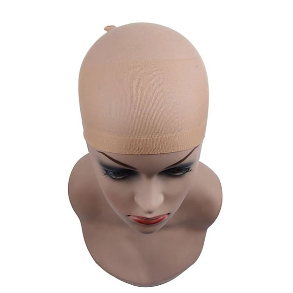 6 stk. Parykkhetter Nylon Pustende Stretchy Parykkhetter for Kvinner M