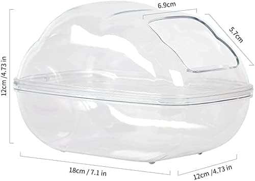 Hamster Sandbad, Transparent Hamster Sandbad med Spade,