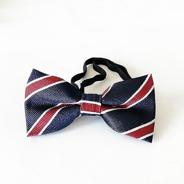 Blå og gul ande slips - Original slips - Flot slips - Kostume