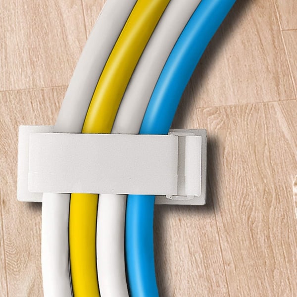 Kaapelienhallinta, 50 itseliimautuvaa kaapelinippua Ethernet-kaapeleille ja