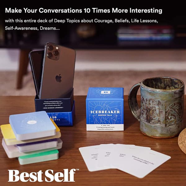 Keskustelunavaaja Deep Talk Deck BestSelf — Undefeated and Unq