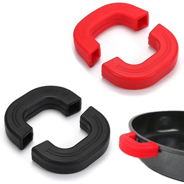 Köksskydd Finger Cooking Pot Holders 2 Par Pot Pot Han