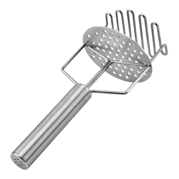Manuell potatisstötare, potatismos i rostfritt stål, potatismos