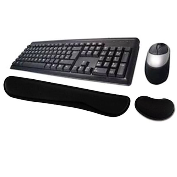 Håndledsstøtte, Gel Gaming Keyboard Mat Pad, Ergonomisk Memory Foam Ke