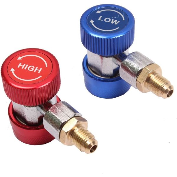 AC R134A Justerbar Hurtigkobling AC Ladetilbehør Koble Adapter