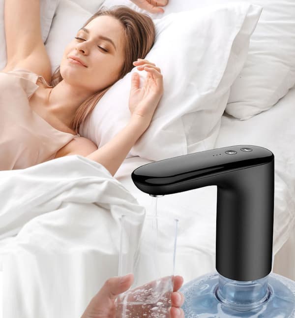 Fattank vattenpump, dricksmaskin, USB vattenpump, mineral wa