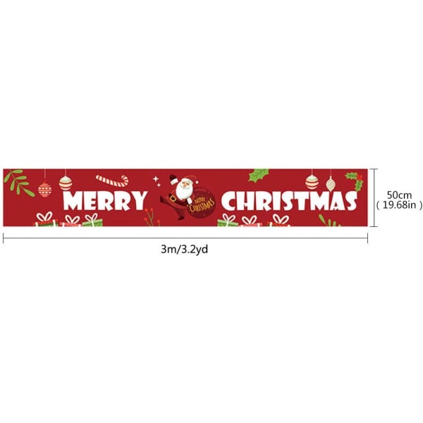 Stor God Jul Banner Stor Juletegn Banner Stor Julehage Banner