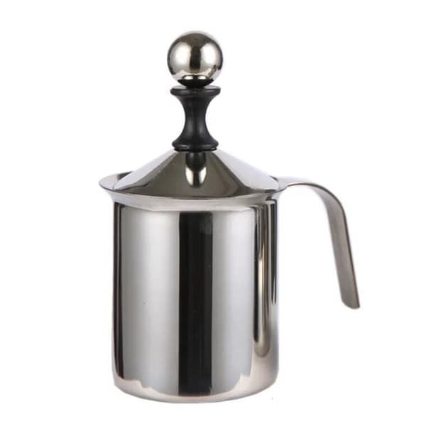 400cc Rustfrit stål Mælkeskummer Håndholdt Fancy Kaffe