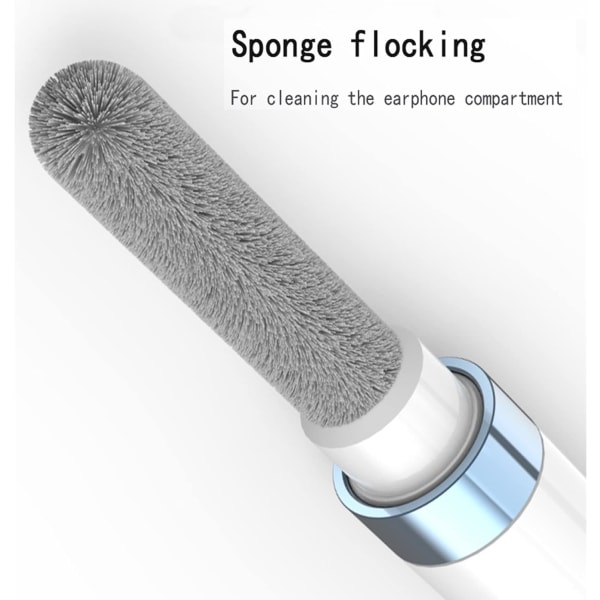 Öronproppsrengöringspenna 4 i 1 Multifunktionell Airpod Cleaner Kit Sof