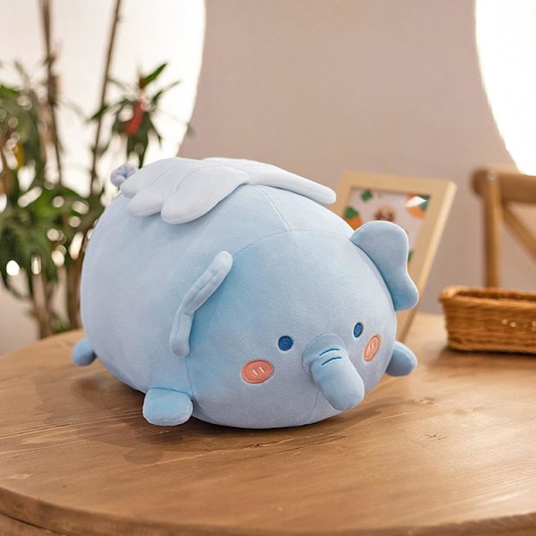 Sød Elefant Plys Pude Kawaii Plysdyr Udstoppet Dyr Legetøj Gave