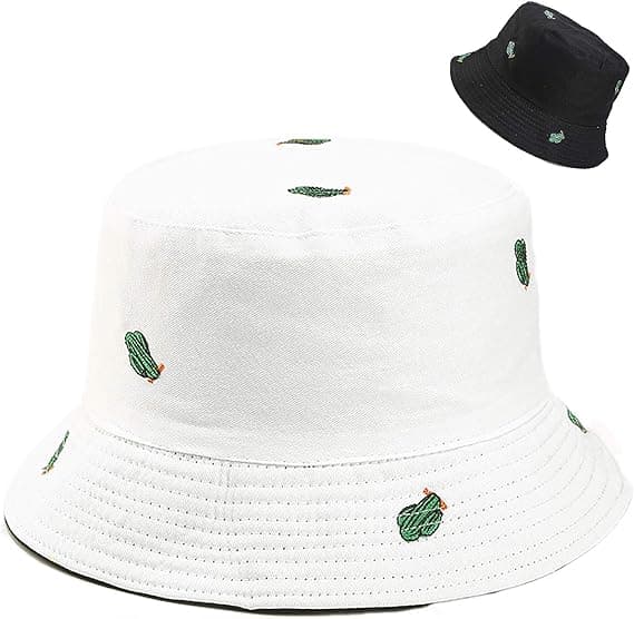 Dame Fiskerhat Solhat Visor Hatte Reversible Foldbar Spand