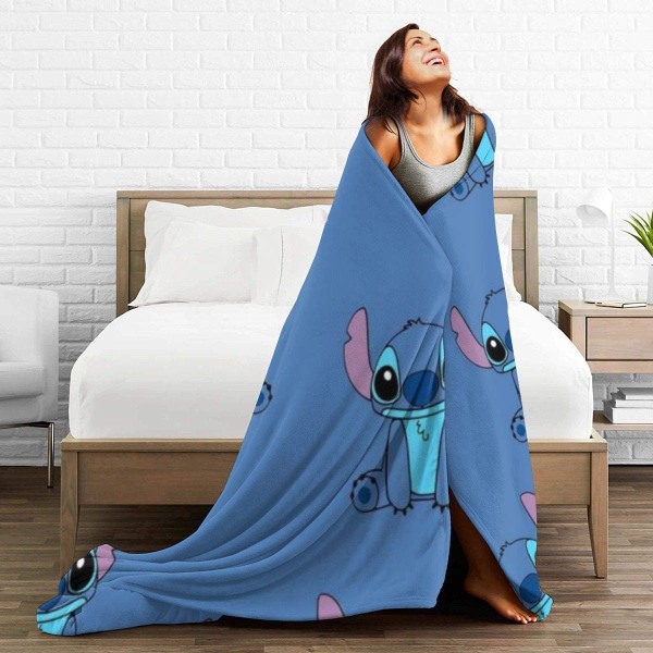 Blanket Oversized and Super Soft Adult Blanket with Anti-Pilling Soft Flannel for Adults and Children 3D Printing 50"x40"