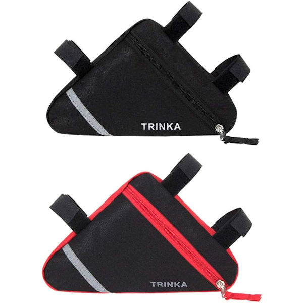 2 stk. Cykel Trekant Taske, Cykel Front Ramme Trekant Taske, Do