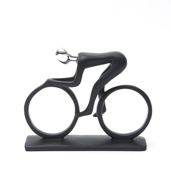 Resin syklist skulptur - syklist skulptur - syklist skulptur - hjemmedekorasjon - for stue, soverom, kontor