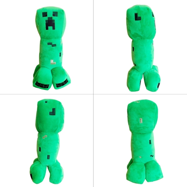 (2 kpl Creeper ja Enderman) Creeper ja Enderman pehmolelut, peli P