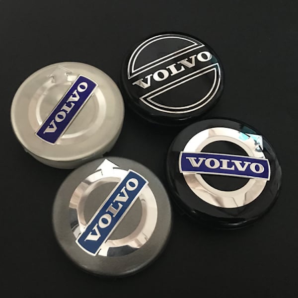 4 kpl Keskiöhatut Napatulpat Volvo S60 S90 XC40 XC60 V90 S40 S8