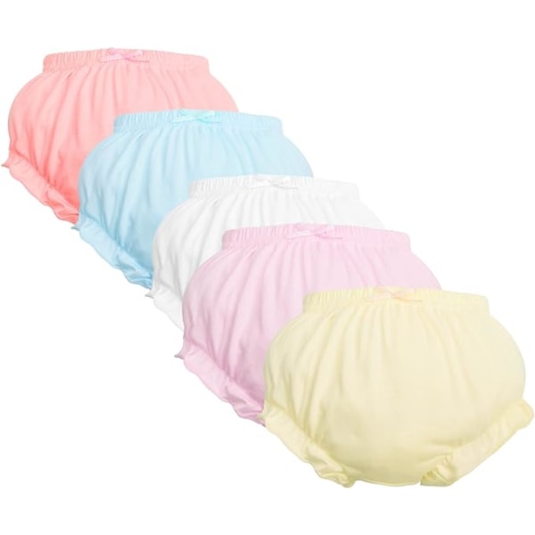 Bleietrekk - Baby Bloomers, Toddler Girls Diaper Cover Solid Co