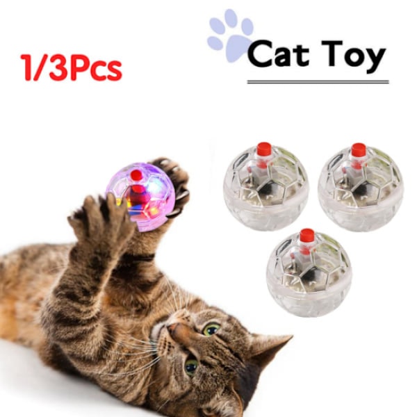 3x Hunting Motion Light Up Balls Lightning Paranormal Equipment P