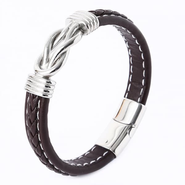 Brun Armband Läderarmband BRUN