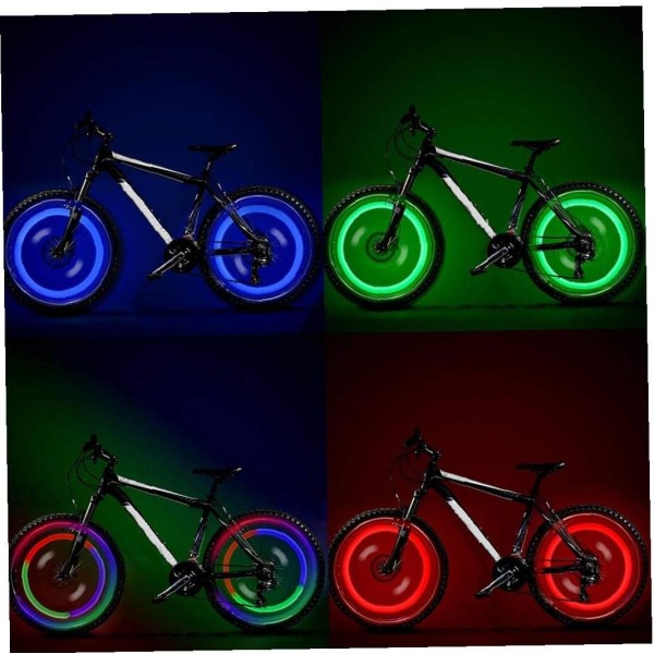 Cykel Ekrar LED-ljus Cykelhjul Cykellampor Ekrarlampor