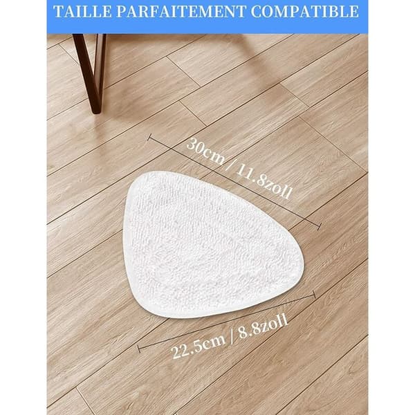 6-pakning Vileda Steam Mop Refill Wipes Refill Cover Microfiber Stea