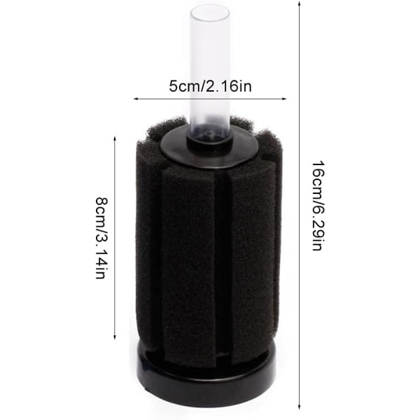 Filter Mesh Protection, 1 stk Akvarie Luftfilter, Akvarie Bio